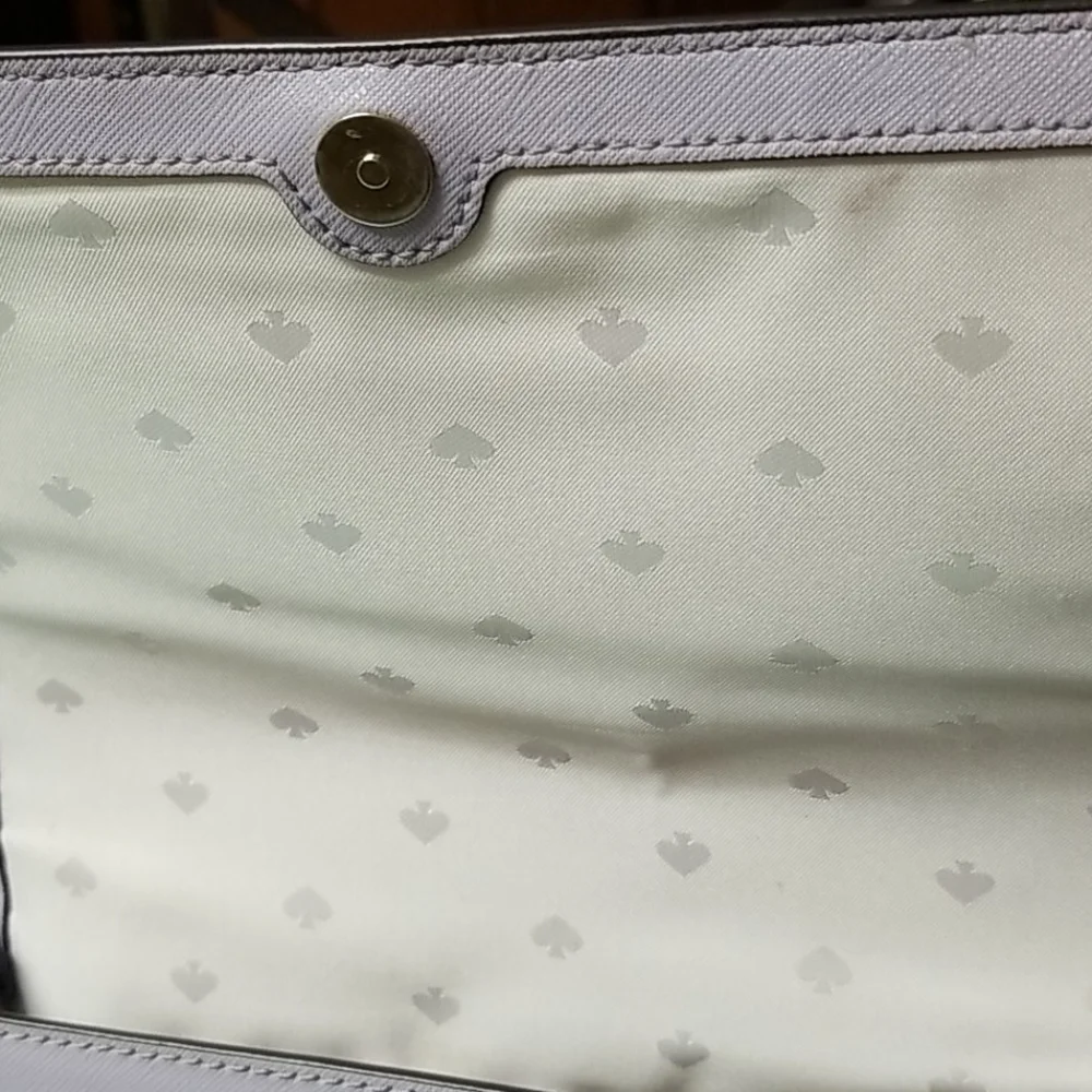 Kate spade lavender purse - Picture 4 of 7